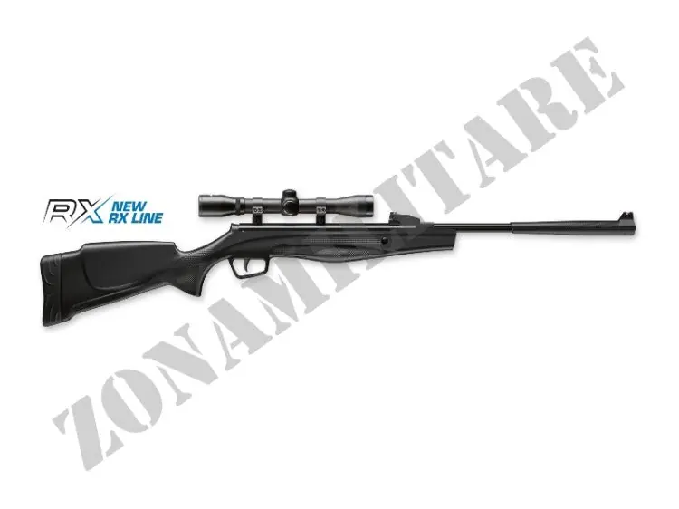 CARABINA RX5 CON OTTICA SINTETICA NERA CAL. 4,5 <7,5J STOEGER