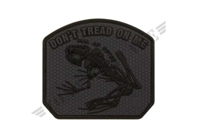 Don‘T Tread On Me Frog Rubber Patch Jtg Blackops Color