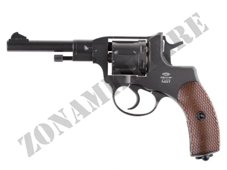 Revolver Gletcher Ngt Co2 Cal 4.5 Pot.<7.5 Joule