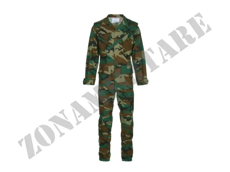 Mimetica Bdu Set U.S. 101 Inc Woodland Version