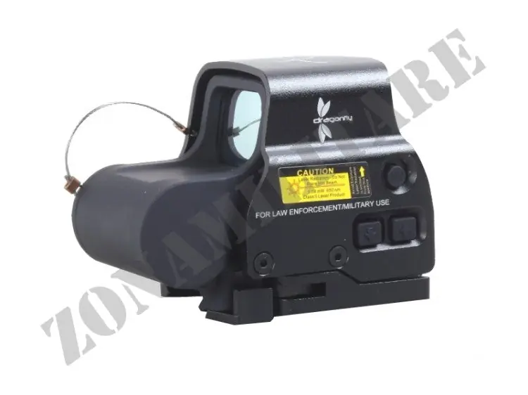 Red Dot 558 Reflex Bio Hazard Colore Nero Dragonfly