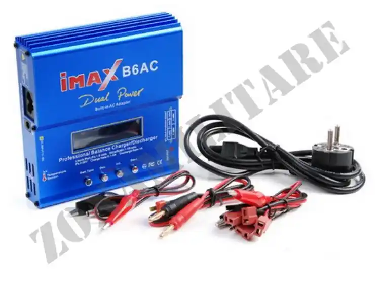 Carica Batterie Imax Modello B6Ac Lipo/Life/Nimh