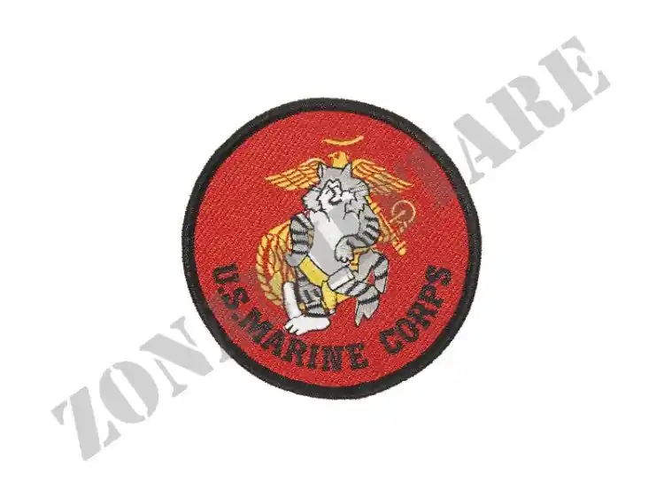 Patch Ricamata Termo Adesiva Us Marine Corps
