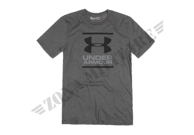 Maglia Under Armour Foundation Tee Charcoal Medium Heather