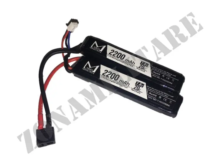 Batteria Lipo 7,4V 2200Mah 20C Mako Industries