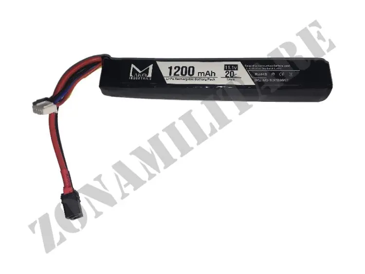 Batteria Lipo 7,4V 2000Mah 20C Mako Industries