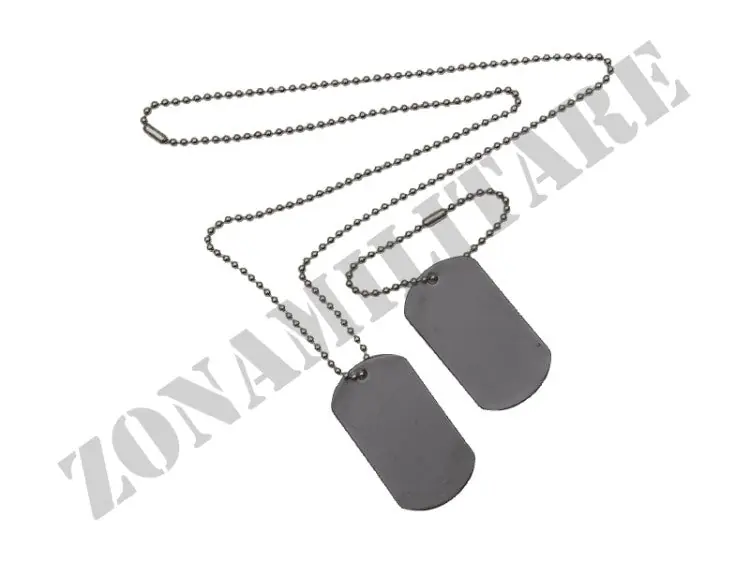 Piastrina Di Riconscimento Dog Tag 101Inc Black