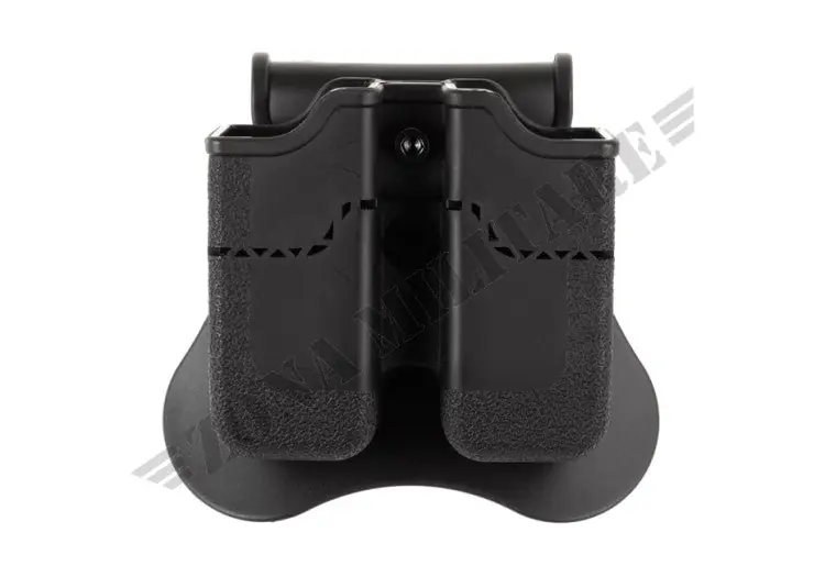 Porta Caricator Double Mag Pouch For Px4/P30/Usp/Usp Compact Amomax Black