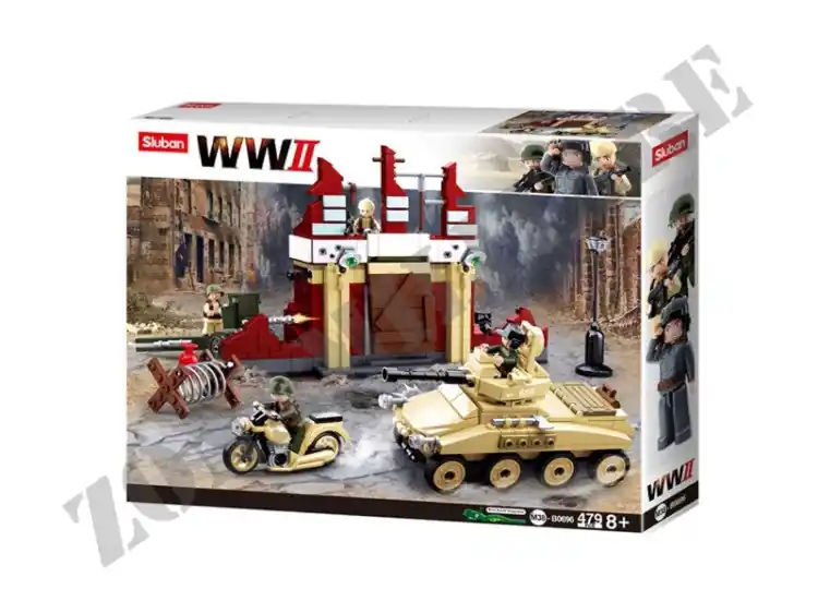 Set Costruzioni Sluban Wwii Battle Of Stalingrad M38-B0696