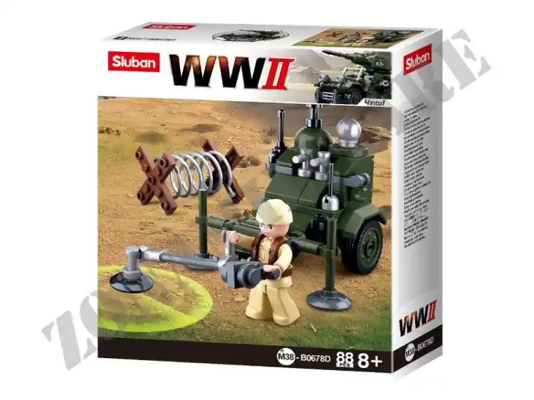 Set Costruzioni Sluban Wwii Allied Minesweeper M38-B0678D