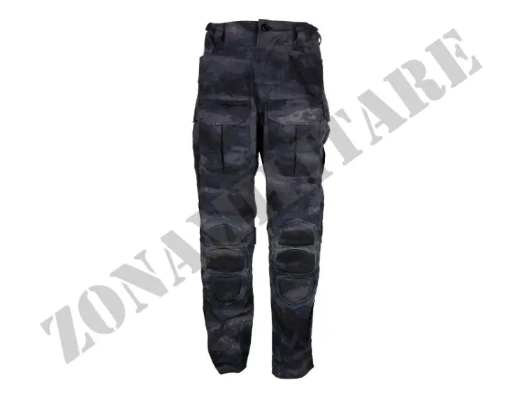 Pantalone Combat 101Inc Con Protezioni Cqb Camo Black