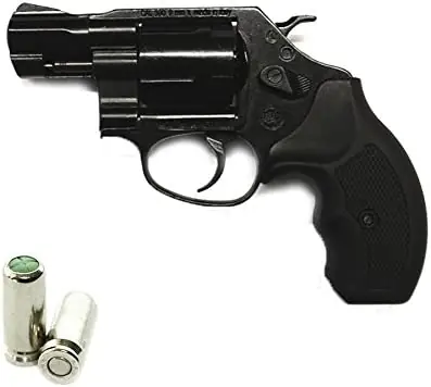 REVOLVER A SALVE IN METALLO NEW 380 CANNA CORTA BRUNI