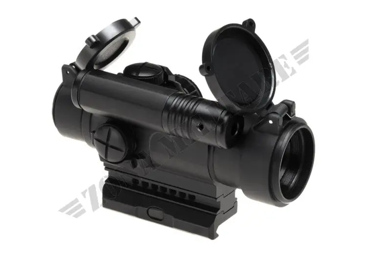 Red Dot M4 Con Laser Aim-O Colore Nero