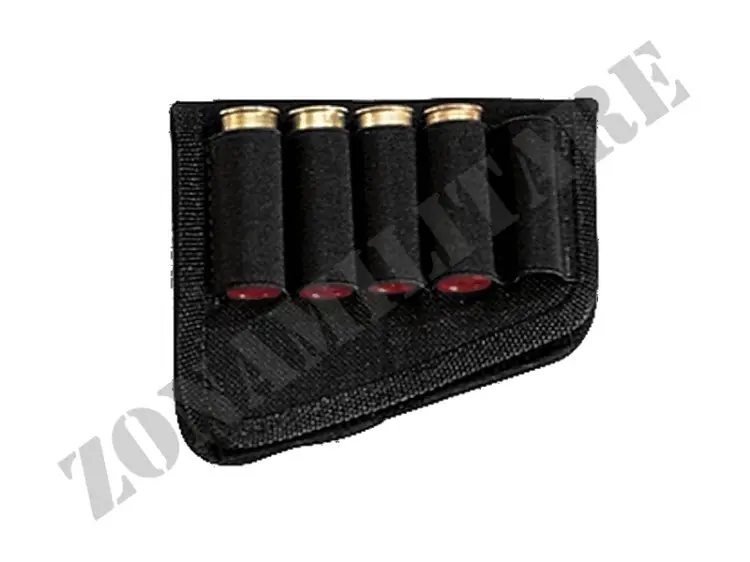 Portacartucce Da Calcio Cal.12 Colore Nero