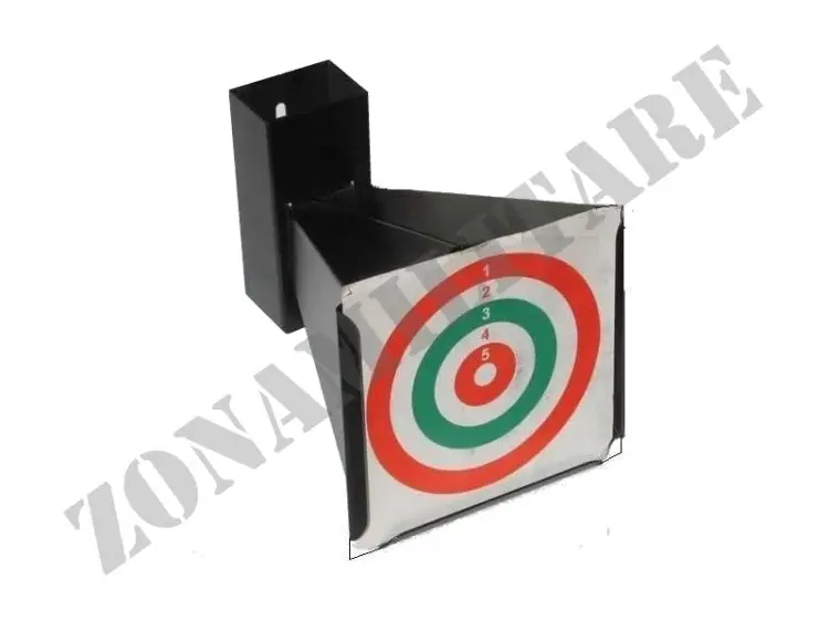 Porta Bersaglio Ad Imbuto Con Raccoglitore 14X14X18
