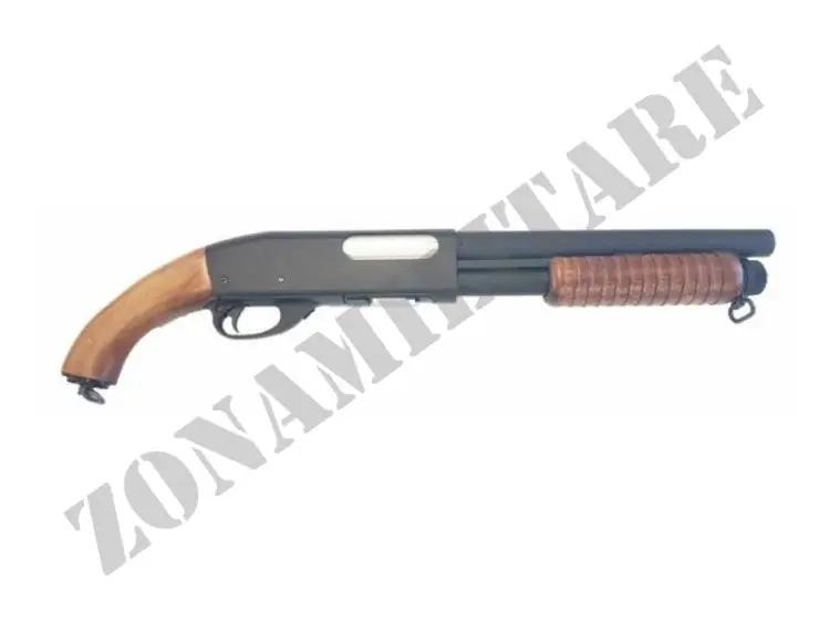 Fucile A Pompa Quingliu Airgun Full Metal E Legno Vero