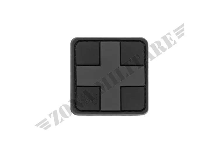Patch Gommata Red Cross Rubber 25Mm Jtg Blackops