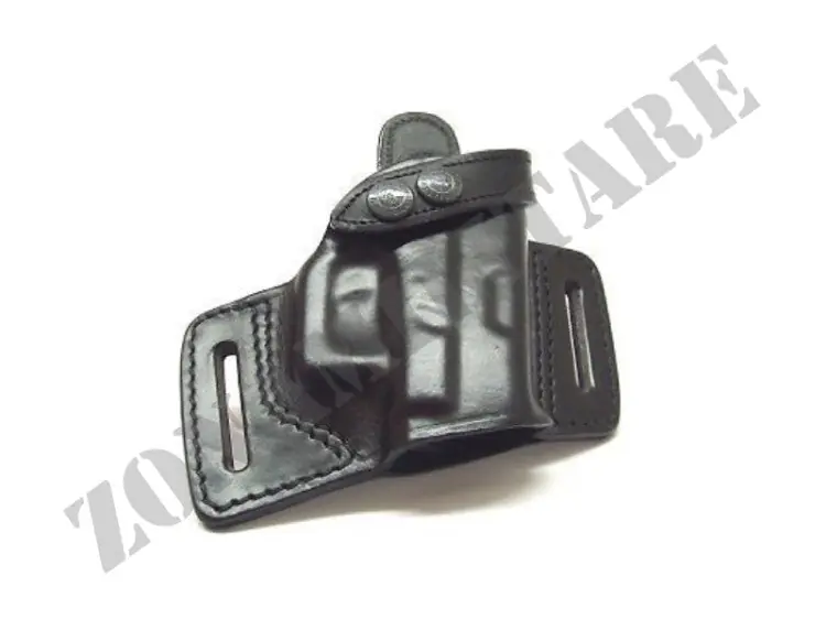 Fondina Da Fianco F100 Vega Holster In Cuoio Nera
