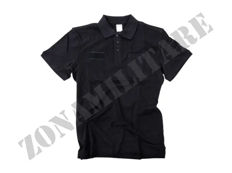 Maglietta Polo Contractor 101 Inc Black