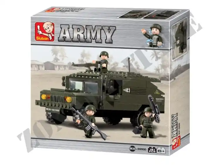 Set Costruzioni Sluban Suv Trasporto Truppe M38-B9900