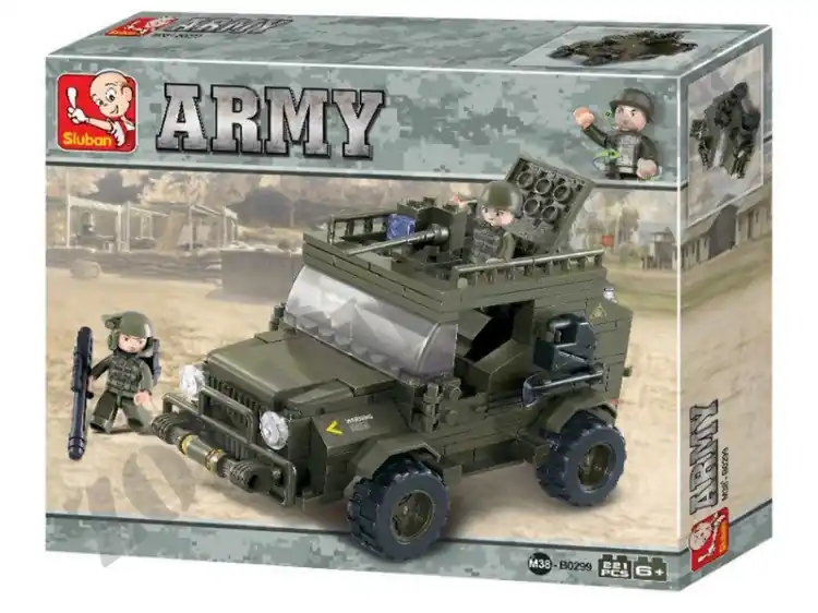 Set Costruzioni Sluban Suv Militare M38-B0299