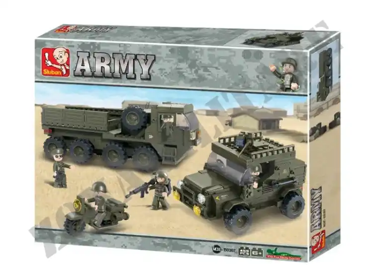 Set Costruzioni Sluban Land Force Ii-Service Troops M38-B0307