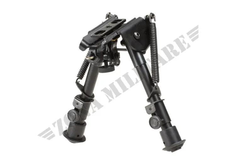 Bipiede Compact Black Trinity Force Full Metal