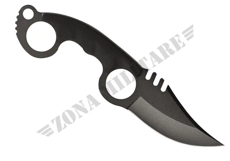 Neck Fixed Knife Black Clawgear