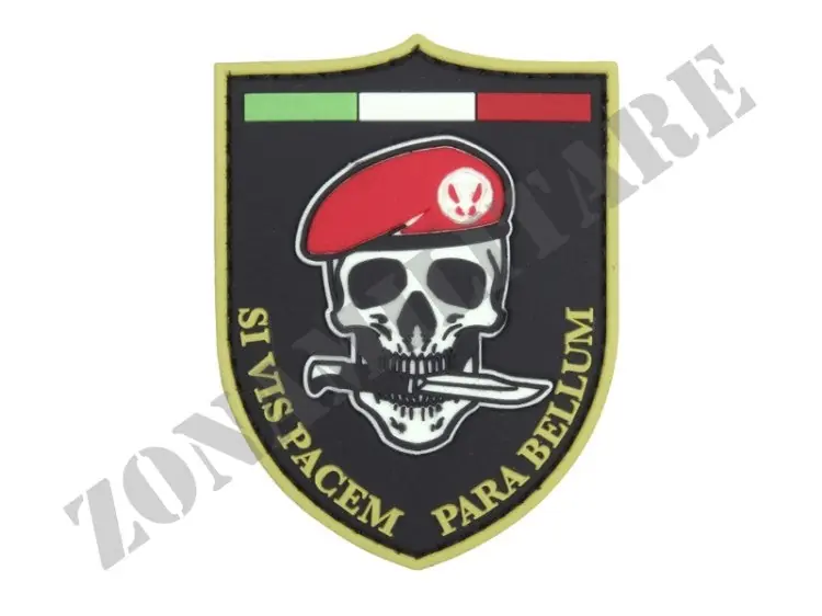 Patch Gommata Si Vis Pacem Colore Nero