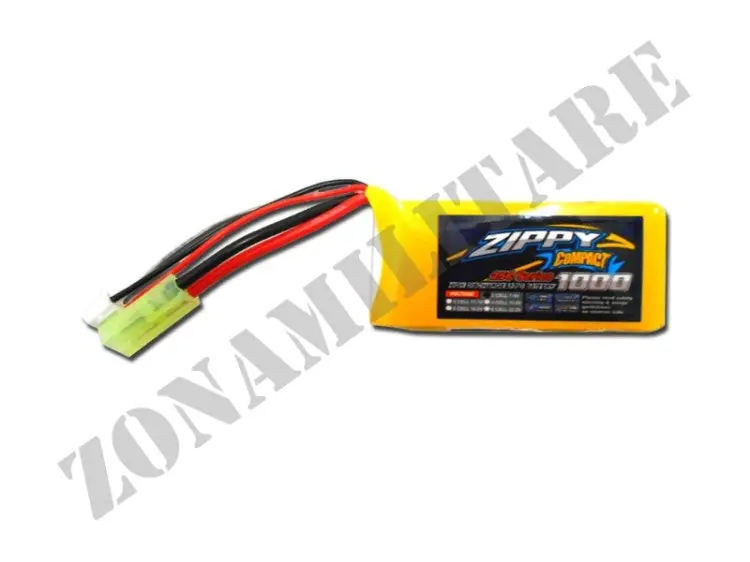 Batteria Li-Po 7,4V 1000 Mah 25C Anpeq Zippy