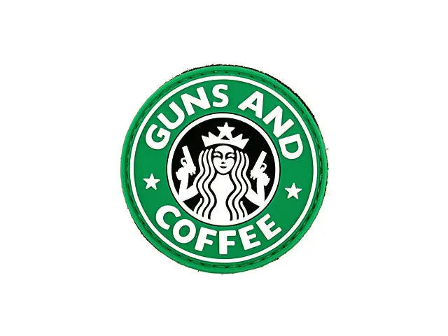 PATCH GOMMATA GUNS AND COFFEE 8FIELDS