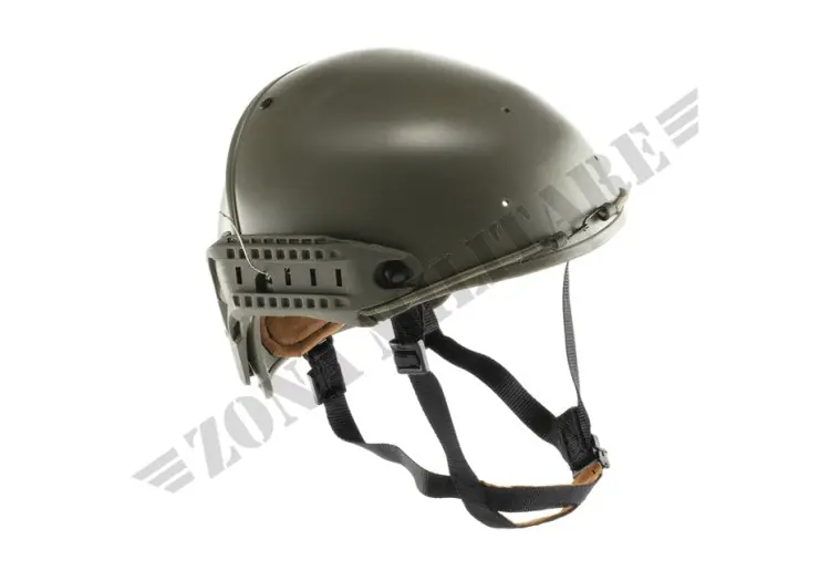 Elmetto Cp Helmet Fma Con Rail Verde Od