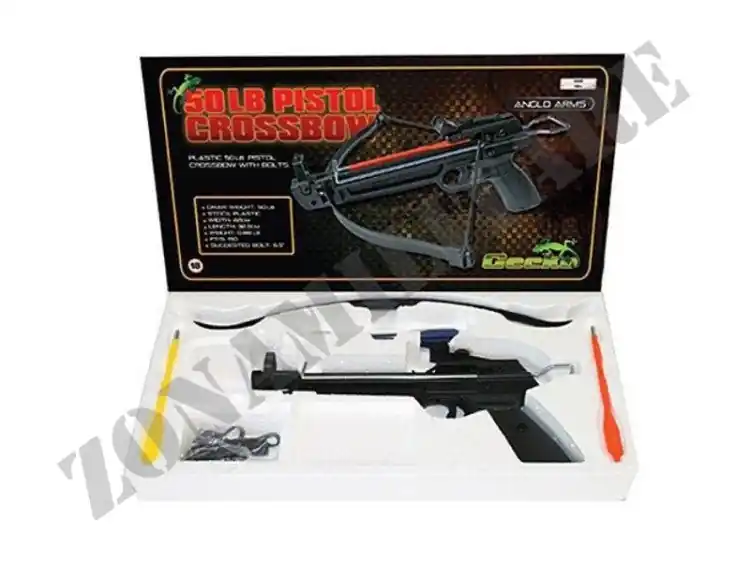 Pistola Balestra 50 Libbre Gecko Black Version