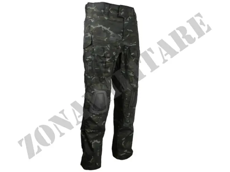 Pantalone Tattico Spec-Ops Anti Strappo Colore Multicam Black