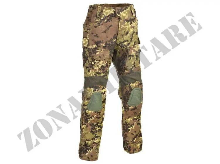 PANTALONE GLADIO TACTICAL CON GINOCCHIERE VEGETATO DEFCON5