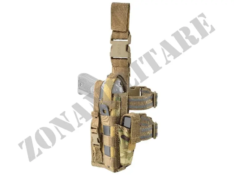 Fondina Cosciale Leg Pistol Holster Defcon 5 Multicam