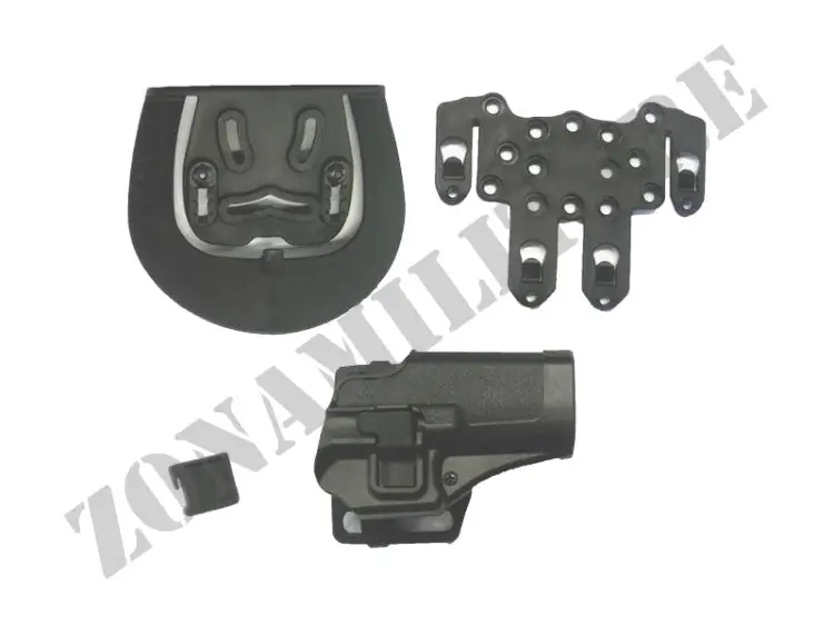 Fondina Da Fianco Rigida Per Glock 17 Royal Nera