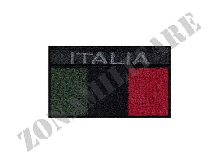 Patch Italia Bassa Visibilita‘ Con Velcro