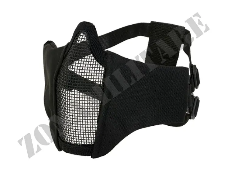 Face Mask Nylon Mesh Colorazione Black