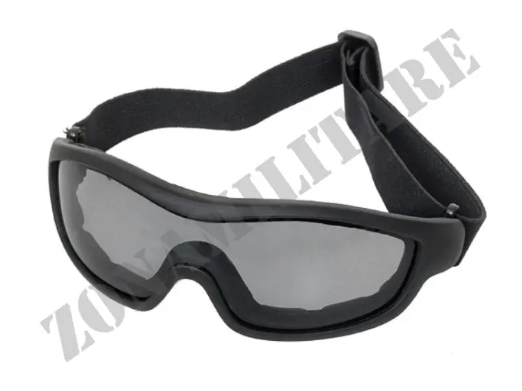 Occhiale A Maschera Lente Scura A Fascia Elastica 8 Fields