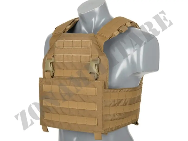 Tattico Buckle Up Assault Plate Carrier Cummerbund Coyote 8 Fields
