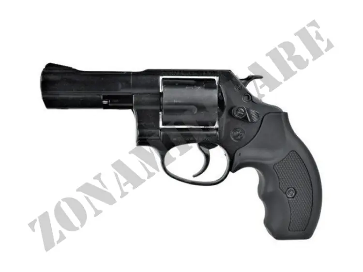 Revolver a salve New 380 Canna 3 Pollici Nero bruni