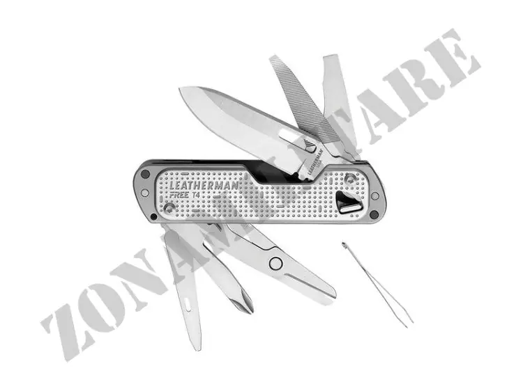 Multifunzione Free T4 Steel Leatherman 12 Utensili