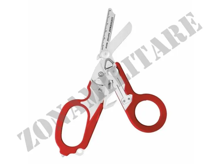 Forbici Raptor Red Leatherman 6 Utensili