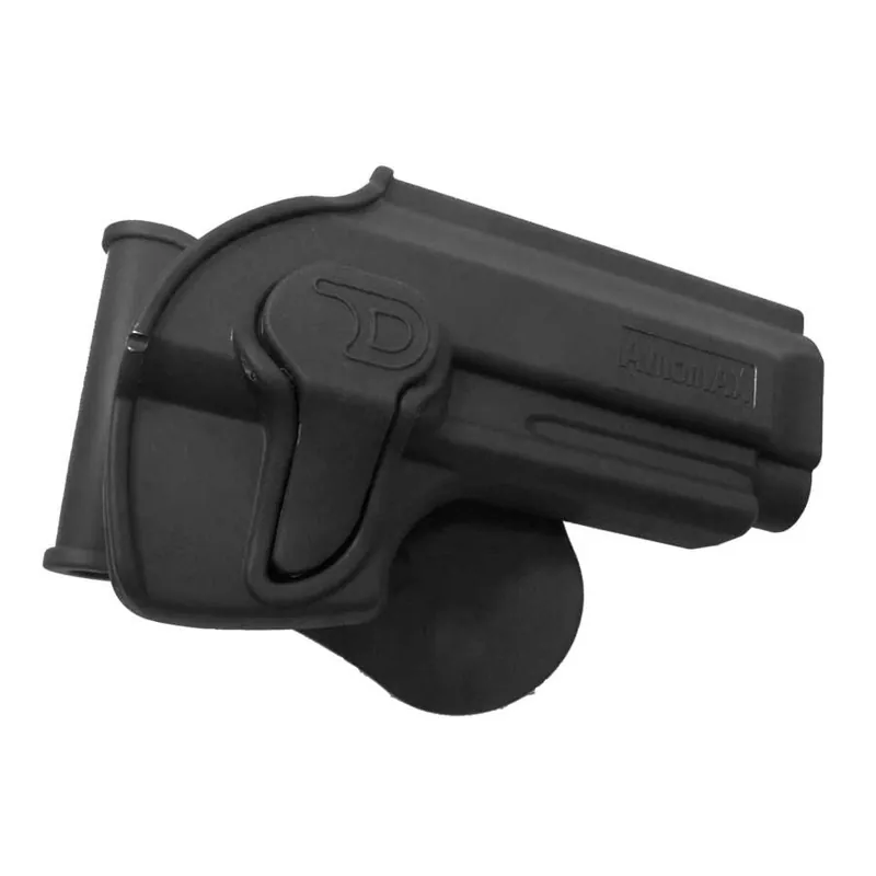 FONDINA IN POLIMERO NERA PER BERETTA 92 AMOMAX