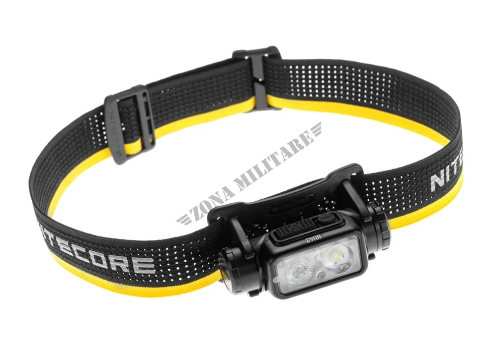 TORCIA DA TESTA DA 1400 LUMENS NU43 NITECORE
