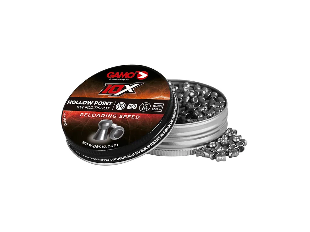 PIOMBINI HOLLOW POINT 10X CAL.4,5 500 PEZZI GAMO