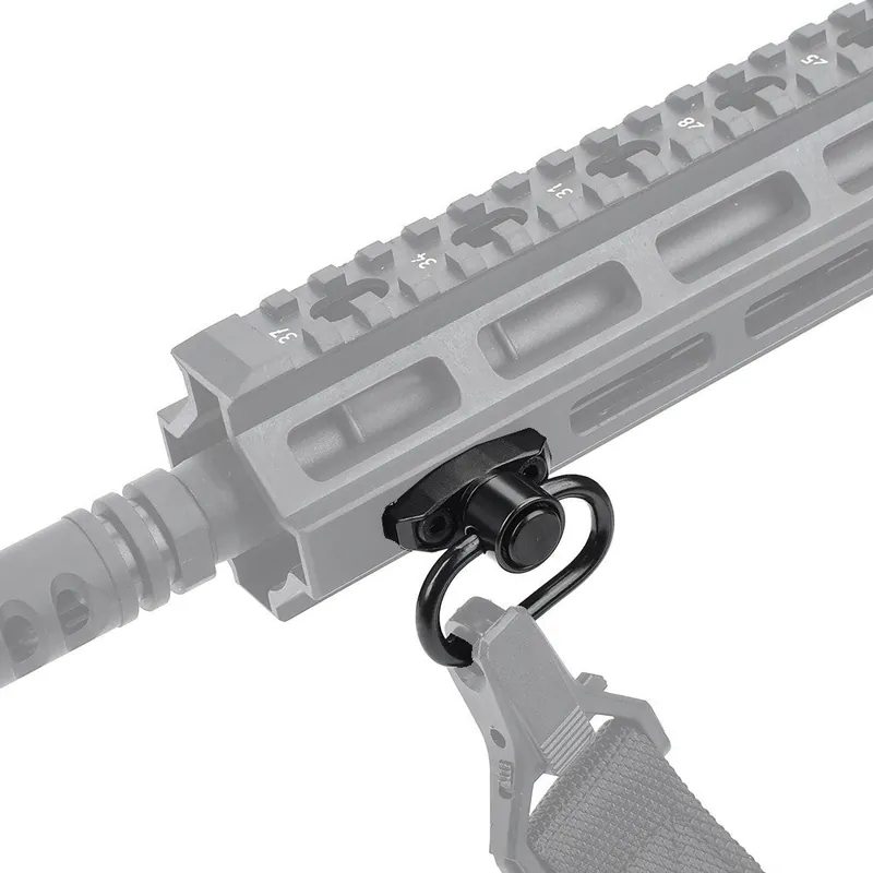 ANELLO PER CINGHIE CON ATTACCO KEYMOD/M-LOK METAL