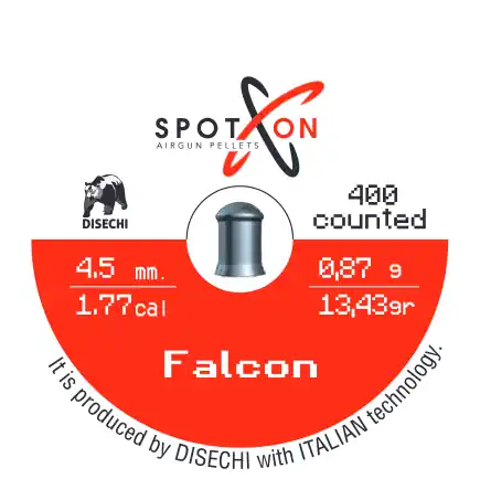 PIOMBINI CAL. 4,5/.177 0,87g 400 PCS SPOT ON