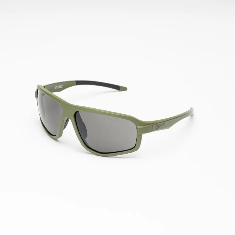 OCCHIALI STRIKER CQSG005 CON LENTI SMOKE NERE E MONTATURA RANGER GREEN CONQUER